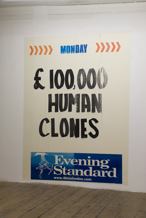 Eva Weinmayr, £100.000 Human Clones, 2009