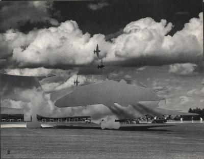 Michalis Pichler, clouds & sky #38, paper collage, 28x23cm