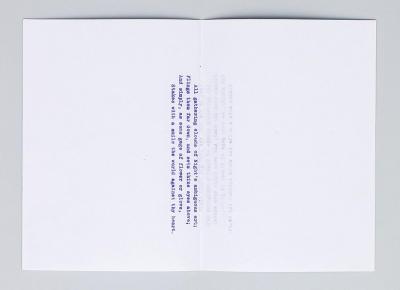 Michalis Pichler, 555 SCHNAPSPRESSE SONNETS, FOLDED, STAPLED AND SOLD IN CHUNKS OF 5 (Leipzig: Lubok Verlag, 2014).