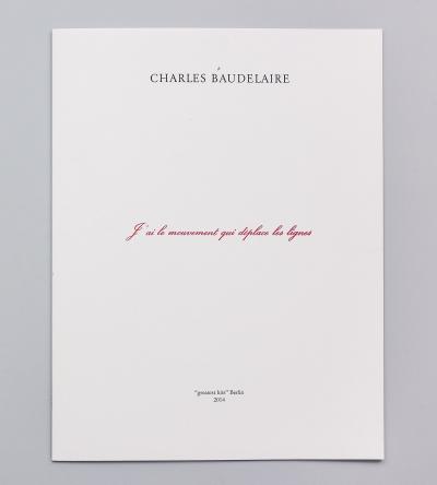 Michalis Pichler, ≠ charles baudelaire (Berlin: ”greatest hits”, 2014).