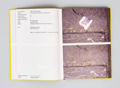 Michalis Pichler, stars &amp; stripes / new york garbage flag profile (Frankfurt: Revolver, Contemporary Art Publishing, Athens: Agra Publishing, 2005).