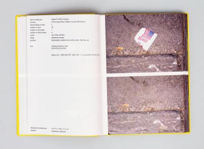 Michalis Pichler, stars & stripes / new york garbage flag profile (Frankfurt: Revolver, Contemporary Art Publishing, Athens: Agra Publishing, 2005).