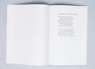 Michalis Pichler, SOME MORE SONNET(S) (Berlin: ”greatest hits”, 2011).