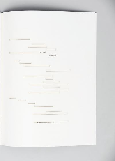 Michalis Pichler, UN COUP DE DÉS JAMAIS N‘ABOLIRA LE HASARD (sculpture) (Berlin: ”greatest hits”, 2008).