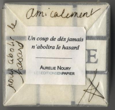 Noury Aurelie, UN Coup de dés jamais n&#039;abolira le hasard   (Rennes: Éditions lorem ipsum,, 2005).