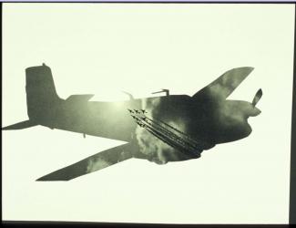 Airplanes & sky #25, Michalis Pichler, 2005, collection of John Stezaker