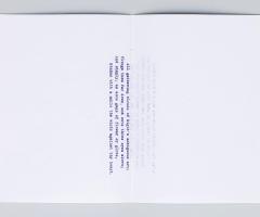 Michalis Pichler, 555 SCHNAPSPRESSE SONNETS, FOLDED, STAPLED AND SOLD IN CHUNKS OF 5 (Leipzig: Lubok Verlag, 2014).