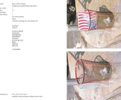 Michalis Pichler, stars & stripes / new york garbage flag profile 2 (Frankfurt: Revolver, Contemporary Art Publishing, 2005).