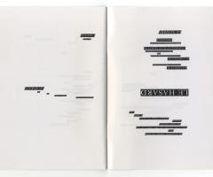 Bennequin Jérémie , LE HASARD N'ABOLIRA JAMAIS UN COUP DE DÉS (Paris: Éditions de la Librairie Yvon Lambert, 2014).