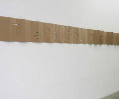 Lericolais Rainier , Carton perforé (, 2009).