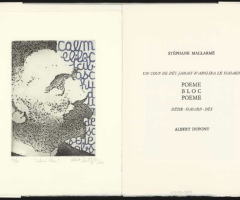 Mallarmé Stéphane,  Un coup de dés jamais n'abolira le hasard / Désir-hasard-dés : poème bloc poème (Paris: L’Inéditeur, 1998).