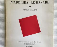 Mallarmé Stéphane, Un coup de dés jamais n'abolira le hasard (Paris: Change errant / d’atelier, 1980).