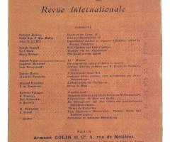 Mallarmé Stéphane, Un coup de dés jamais n'abolira le hasard. (France: Cosmopolis. Revue Internationale, 1897).