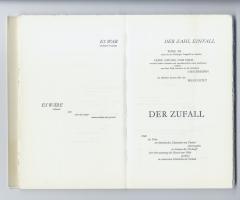 Mallarmé Stéphane, Ein Würfelwurf (Olten and Freiburg: Walter-Verlag, 1966).