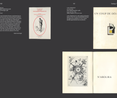 Michalis Pichler (ed.), Coup de Dés (COLLECTION) (New York: The Center for Book Arts, Leipzig: Spector Books, 2024).