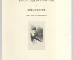 Mallarmé Stéphane, Un coup de Dés jamais n'abolira le Hasard (Paris: Ypsilon Éditeur , 2016).